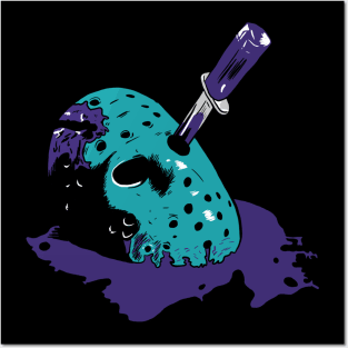Jason Voorhees mask NES version Posters and Art